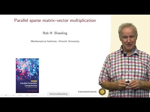Parallel sparse matrix vector multiplication