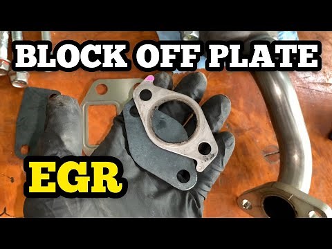 How to Block EGR to Prevent Carbon Build Up on Turbo Diesel Engines
