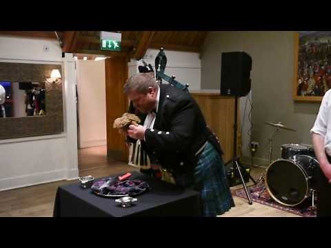 The Definitive Address to a Haggis in Edinburgh Castle