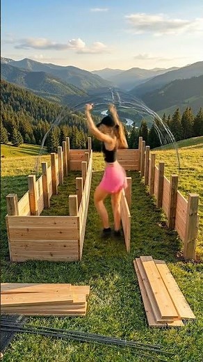 Building My Dream Off-Grid Greenhouse! 🌿 DIY Raised Beds & Shade Structure