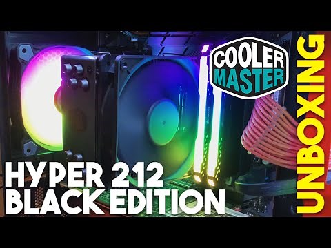 Unboxing Cooler Master Hyper 212 Black Edition & Install