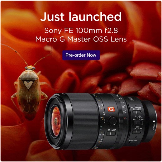 Announced: new Sony FE 100mm f/2.8 Macro GM lens: https://photorumors.com/2025/09/30/announced-new-sony-fe-100mm-f-2-8-macro-gm-lens/ | Photo Rumors
