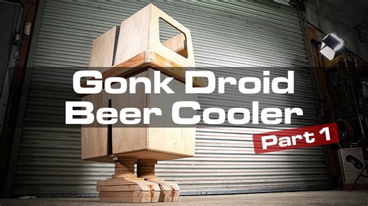 Star Wars Gonk Droid beer cooler build – part 1