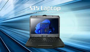 S15 Semi-Rugged Laptop | Thinnest & Lightest in its Class - DURABOOK
