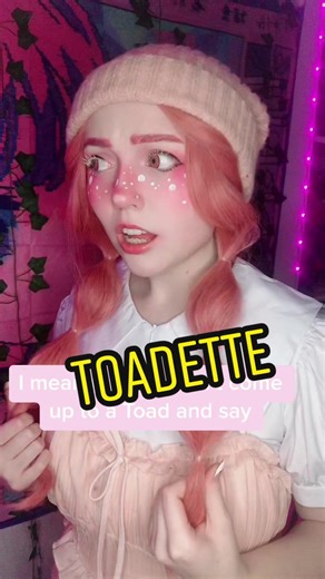 Cute Chompette Cosplay Plans with Toadette Makeup