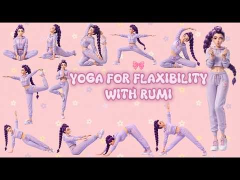 Rumi's Yoga for kids Stretches for flexibility | K-pop Demon Hunters