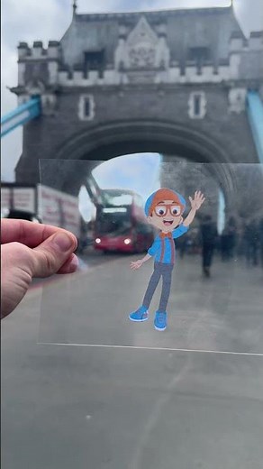 How Many Places In London Can Blippi Visit In 24 Hours? 🕒| #shorts #blippi #london #kidsfun #travel