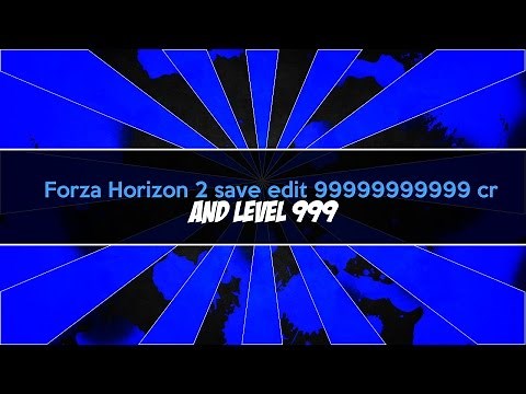 Forza Horizon 2 game save edit with horizon{Xbox 360 only}