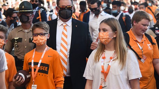 Josh Heupel's kids thought Vol Walk was scary, exhilarating before first Tennessee football game