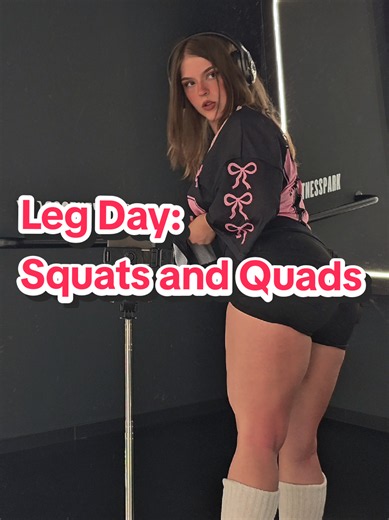Todays leg day, quad focused 🩷🩷 #gym #fitness #legday #weightlifting #quads