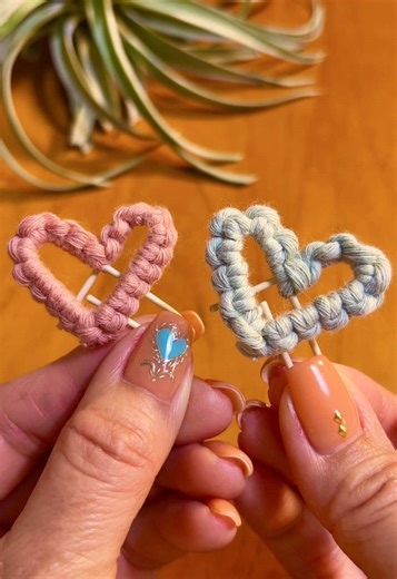 マクラメハートで特別なバレンタインを演出✨