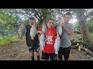 PESCANDO TILAPIAS GIGANTES 😱😱