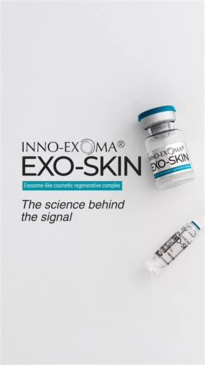 ✨INNO-EXOMA® EXO-SKIN features NARBEX™, an exosome-like biotechnology designed to emulate key fractions of exosome signaling. Safety & ethics: our priority. That’s why it is 100% synthetic (not derived from human, animal, or plant sources). 👉🏻Supports barrier regeneration, inflammation control, and collagen elastin synthesis. For professional use. #InnoExomaExoSkin #exosome | Innoaesthetics