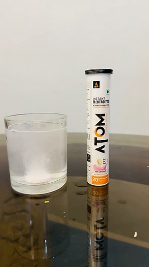 18K views · 102 reactions | ATOM Electrolyte Effervescent Pink lemonade ⚡️ @asitisnutrition FOR DISCOUNT  USE CODE- sachigasitis #asitisnutrition #energy #power #asitisband #asitisnutration #power #strong #feelings #viralreels #strong | Sachin Goyal | Facebook