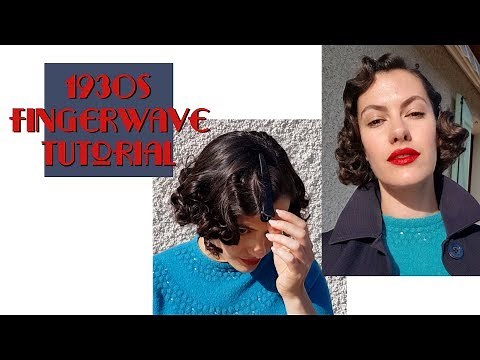 How To Fingerwave⎟VINTAGE TIPS & TRICKS