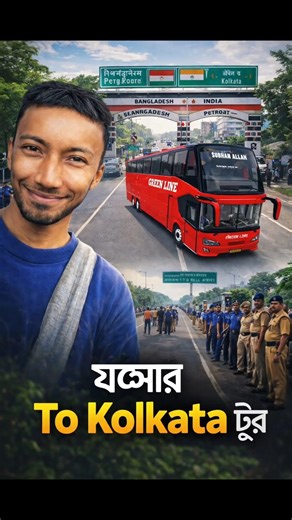BUSSID ||🚍🇧🇩🇮🇳 যশোর To কোলকাতা Tour #automobile #est2 #bus #bussid #bussimulatorindonesia
