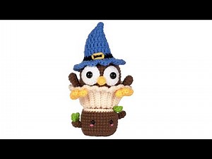 Owl-18： How to crochet the owl's feet？