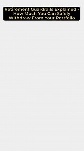 Free Washington Retirement Planning Community and Courses: https://www.skool.com/washington-wealth-breakthrough/about How much income can you safely take from your retirement portfolio without running out of money? In this video, we break down the Retirement Guardrails Strategy: a dynamic withdrawal method that adjusts your income based on market performance. Instead of relying on outdated rules like the 4% rule, this system uses upper and lower guardrails, allowing you to increase income when m
