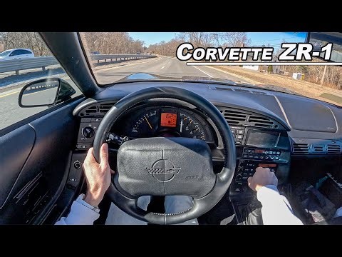 1994 Corvette ZR-1 - Driving the V8 Four Cam King of The Hill (POV Binaural Audio)