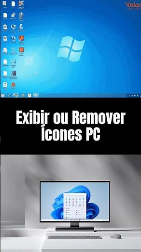 Como exibir ou remover ícones da área de trabalho do computador Windows