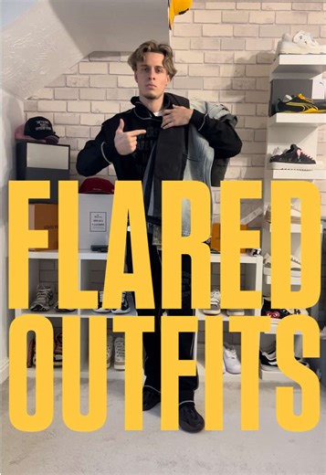 Flared outfits @moray_store #flaredjeans #howtostyle #streetwear #zaramens #outfitinspo