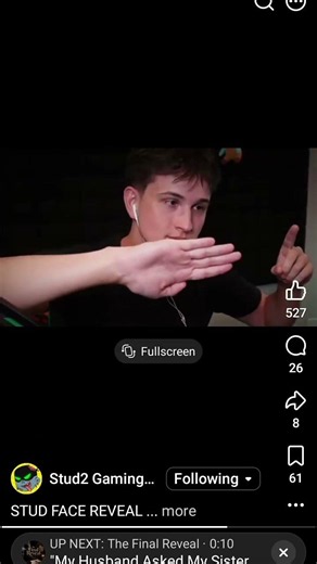 Goobers stud's face reveal he is so hansam