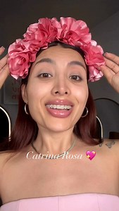 CATRINA ROSA 💖 ayyyy mi color fav preciosooos😭✨ esta vez fue con puros productos de @pinkupcosmetics 😻🫰🏼 y la verdadera pregunta es… con cuál seguimos? 🙊 #maquillaje #catrina #rosa #makeup #díademuertos | Abi MakeUp