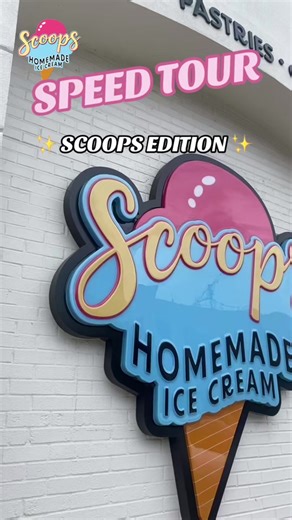 SPEED TOUR: SCOOPS EDITION ‼️ Featuring our amazing Vivi and her super quick and hilarious introduction throughout our store and what we have to offer! 🍦 #scoopshomemadeicecream #icecreamshop #icecream #icecreamsundae #coffee #milkshake #pastries