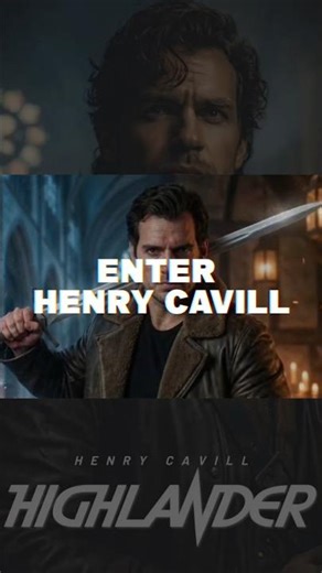 Henry Cavill is the real deal, and the perfect man for the role of the highlander. #highlander