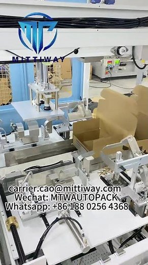 Cardboard Box Erecting Machine Efficiency Carton Erector