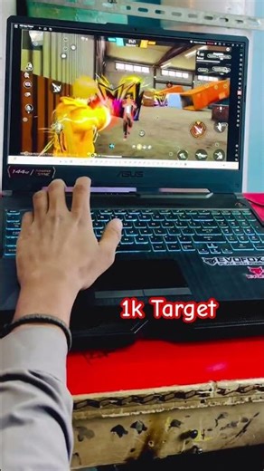 MY PC HANDCAM😱 HOW TO PLAY FREE FIRE 🖥️🔥 #freefire #shorts #kapilncr #pcsetup