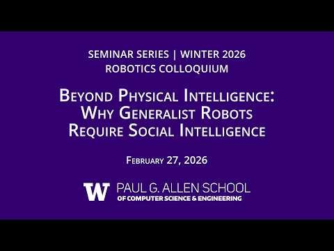 Winter Robotics Colloquium: Marynel Vázquez (Yale University)