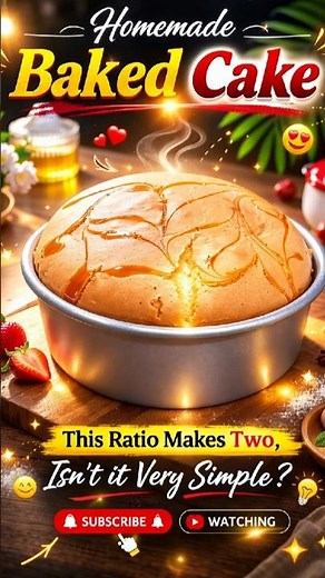 Homemade Baked Cake | Soft & Easy Beginner Recipe