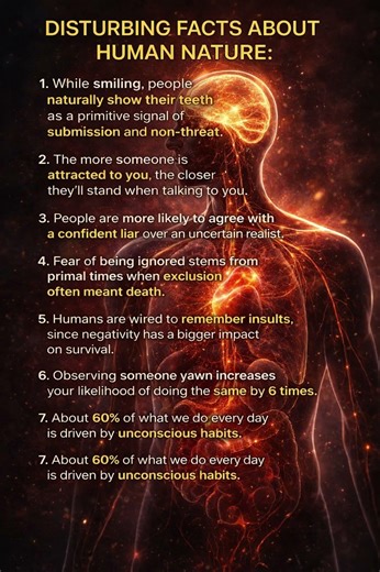 About 60% of what we do every day is driven by unconscious habits. #motivation #psychology #mindset