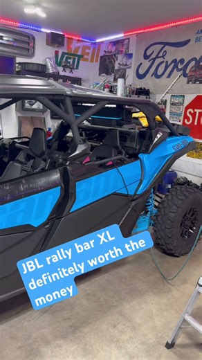 JBL rally bar XL #jbl #canam #canamx3