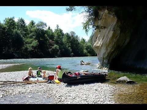 Familien-Kanutour Isar
