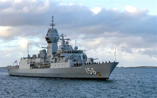 AMCAP升级后的袋鼠“安扎克”级护卫舰