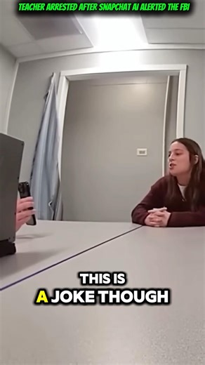 Teacher Arrested After Snapchat AI Alerted The FBI #police #bodycam #crime