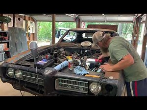 1969 GTO Barn find will it run for the first time in 17 years?!