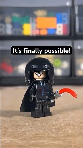 How to build a Dark Helmet minifig from Space Balls!