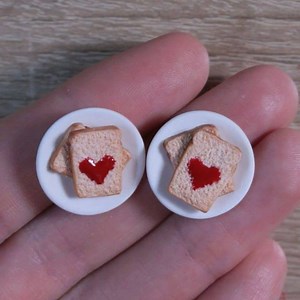 Mini sandwiches and jam❤ | Sweetminidollhouse