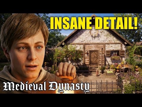 This Might Be the Most Detailed Village I've Ever Seen in Medieval Dynasty