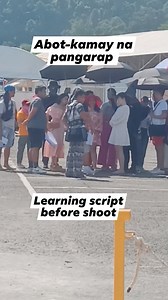 Learning script before shoot #fbreels23 #fypシ゚viralシ #viralreels #fbreels #yolo #AbotKamayNaPangarap #followers #friends #abotkamay | Rambo Yong