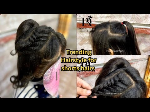 Hairstyle for Medium Length | step by step Hairstyle tutorial for beginners | trending hairstyle