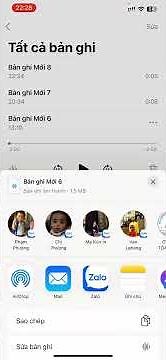 Cách gửi file ghi âm qua Zalo trên iPhone #viralvideo #trendingshorts #xuhuong