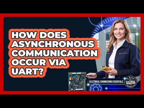 How Does Asynchronous Communication Occur Via UART?