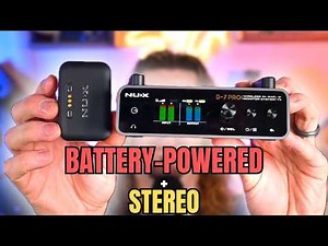 Battery-Powered STEREO WIRELESS In Ear Monitor System - NUX B7Pro