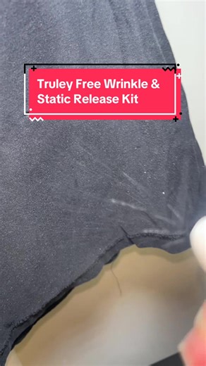 This non toxic wrinkle release spray has completely replaced ironing in my routine 👀 If you want smooth, fresh clothes fast without harsh chemicals, this clean laundry hack is a must before it sells out. #TrulyFreeHome #laundryhacks #tiktokshopjumpstartsale #newyearnewme #newyearsresolution