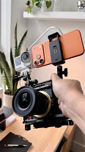 Insta360 ace pro 2 vs IPhone 17 Pro Max vs Red Komodo X #cameracomparison
