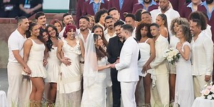 Couple gets married during Bad Bunny’s halftime performance